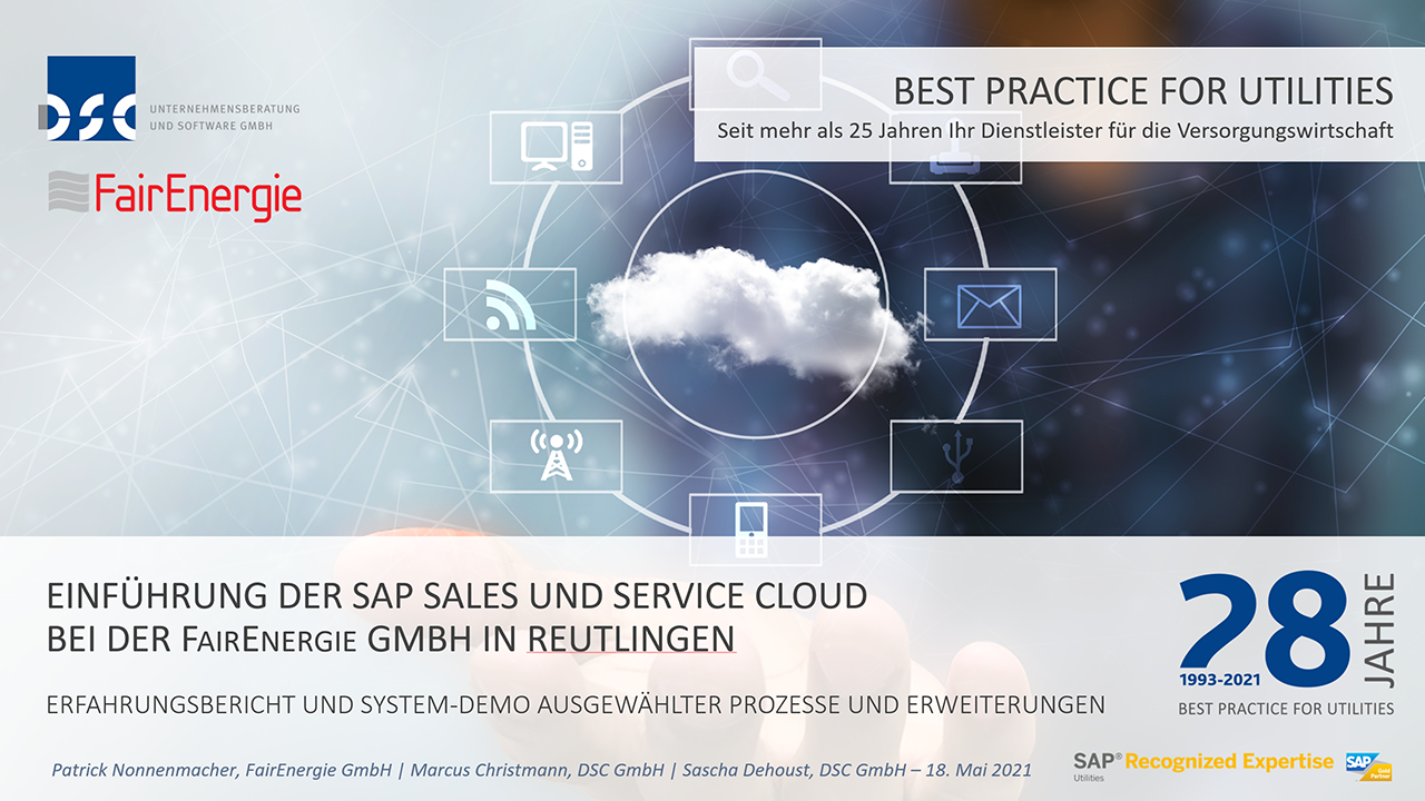 SAP Sales- und Service Cloud bei FairEnergie GmbH