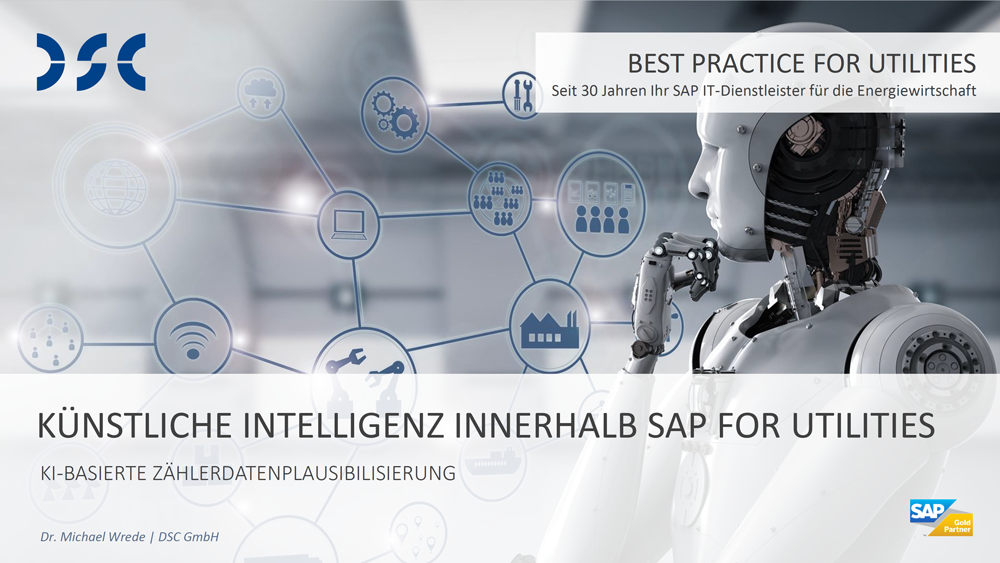 Künstliche Intelligenz innerhalb SAP for Utilities - DSC Zählerdatenplausibilisierung