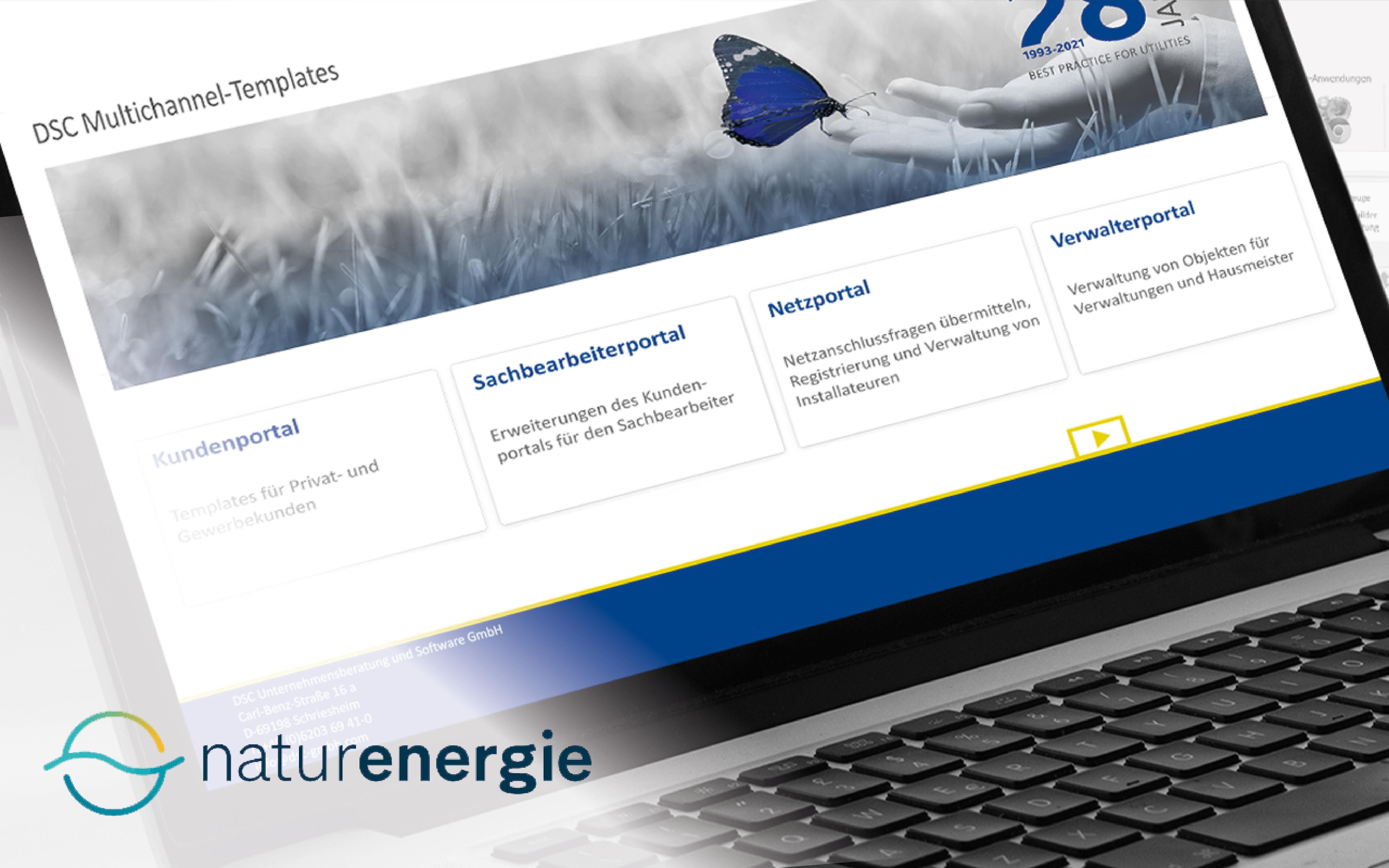 naturenergie AG führt innovatives Self-Service Portal unter Verwendung von SAP for Multichannel Foundation for Utilities und der SAP Business Technology Platform (BTP) ein