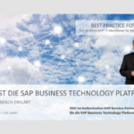 DSC Espresso-Webinar SAP BTP – SAP Business Technology Platform